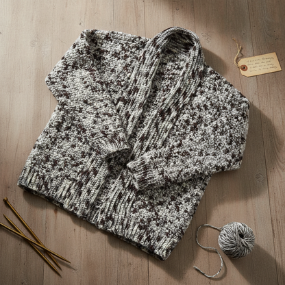 Soft Dimension Cardigan Crochet Pattern (PDF Download)
