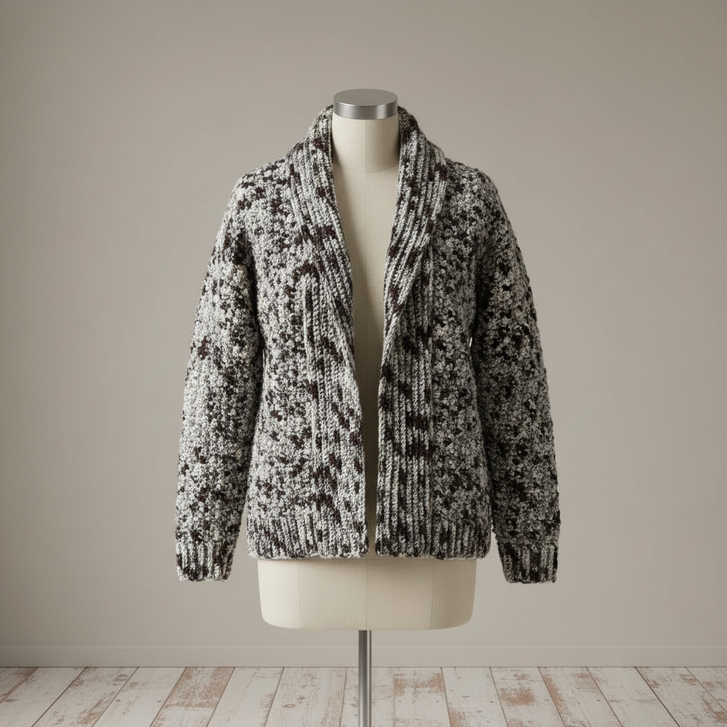 Soft Dimension Cardigan Crochet Pattern (PDF Download)