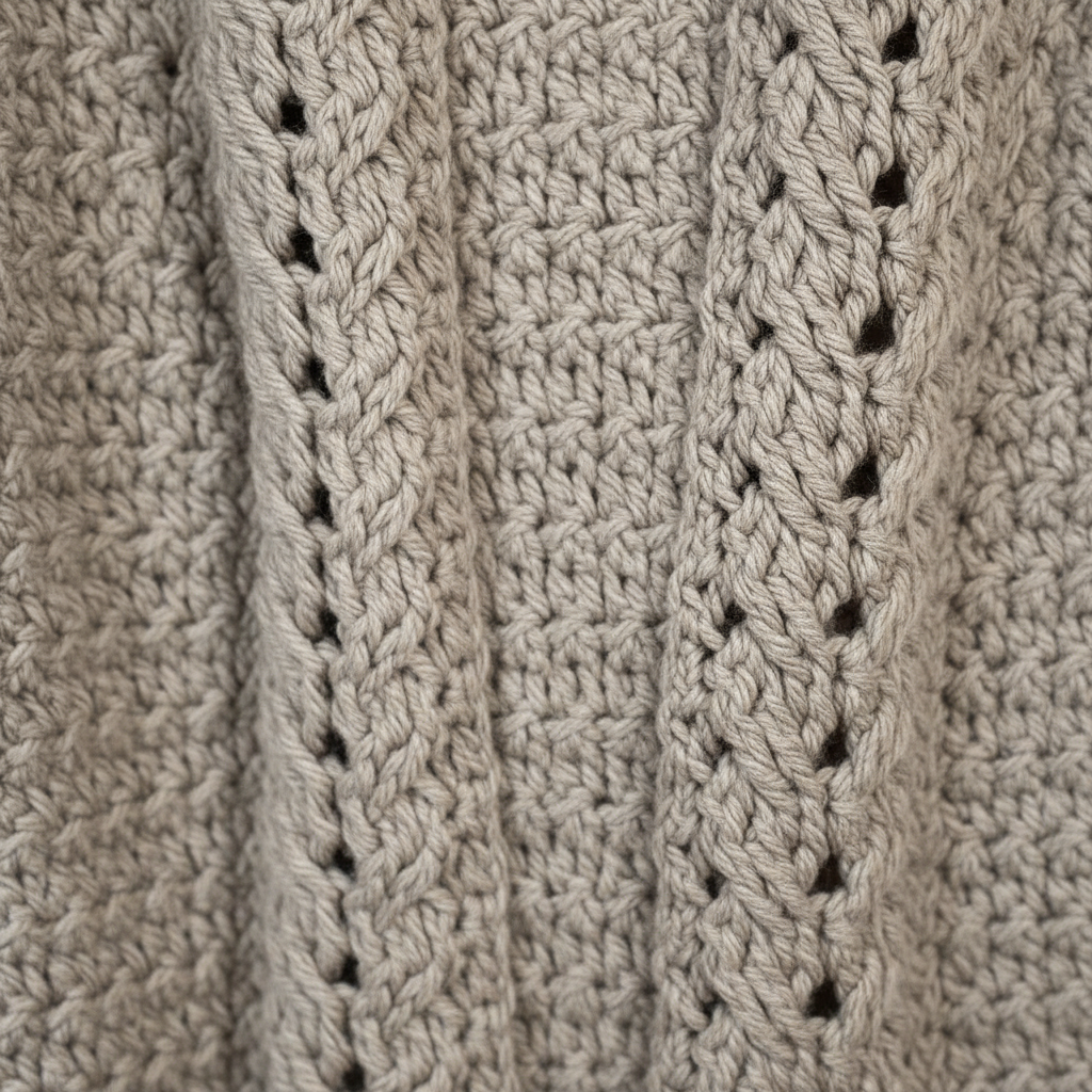 Soft Silhouette Cardigan Crochet Pattern (PDF Download)