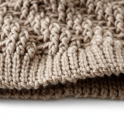 Subtle Relief Crochet Hat Pattern (PDF Download)