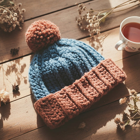 Warm Hug Beanie Crochet Pattern (PDF Download)