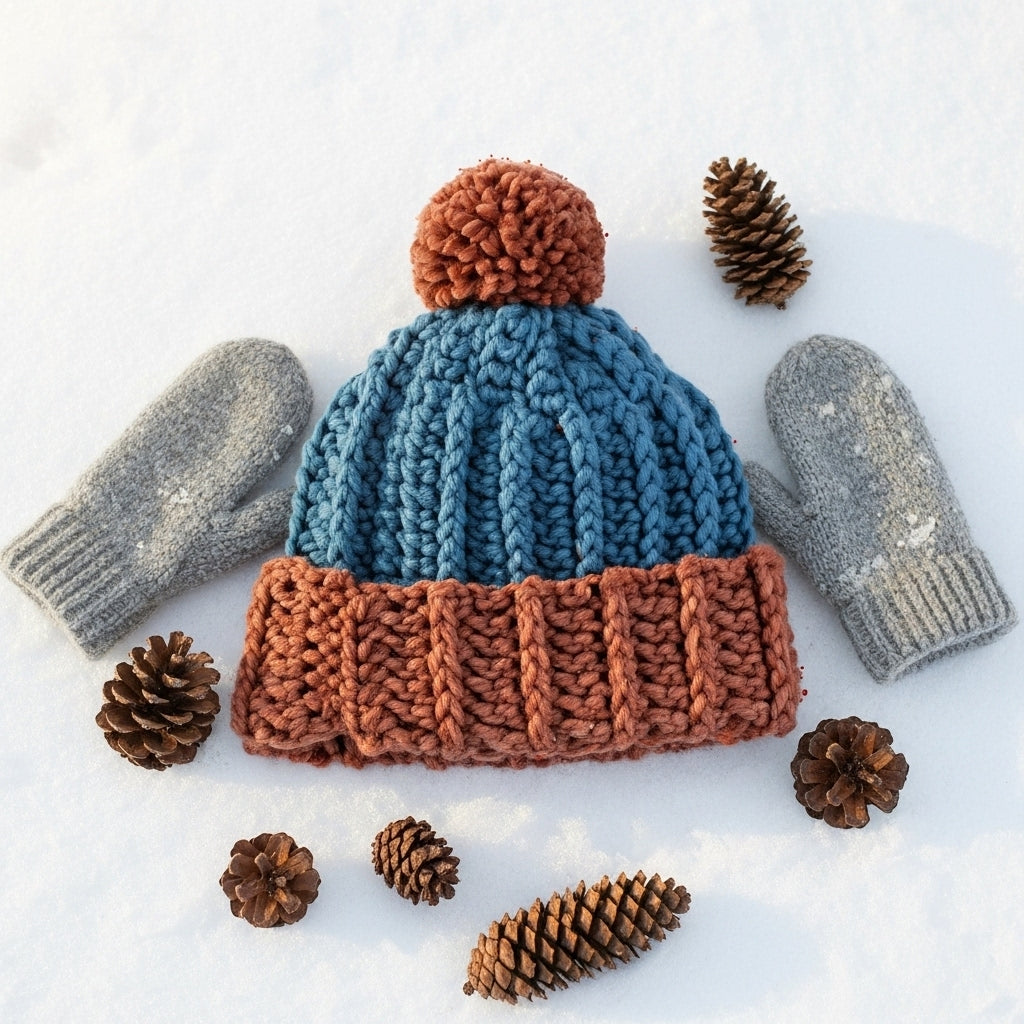 Warm Hug Beanie Crochet Pattern (PDF Download)