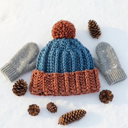 Warm Hug Beanie Crochet Pattern (PDF Download)